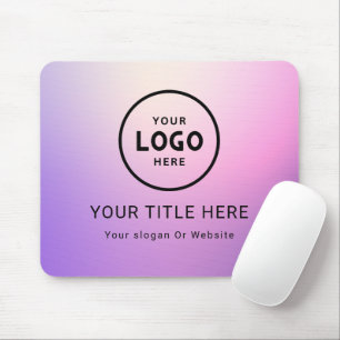 Modern Minimalistisches Firmenlogo Mousepad