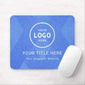 Modern Minimalistisches Firmenlogo Mousepad (Mit Mouse)