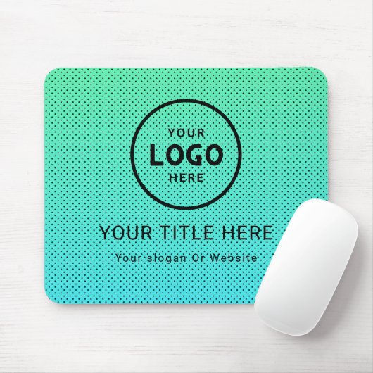 Modern Minimalistisches Firmenlogo Mousepad (Mit Mouse)