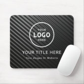 Modern Minimalistisches Firmenlogo Mousepad (Mit Mouse)
