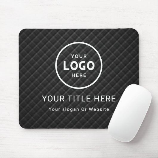 Modern Minimalistisches Firmenlogo Mousepad (Mit Mouse)