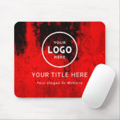 Modern Minimalistisches Firmenlogo Mousepad (Mit Mouse)