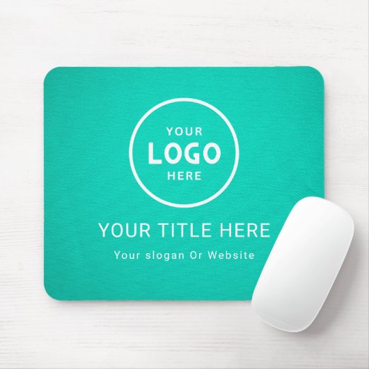 Modern Minimalistisches Firmenlogo Mousepad (Mit Mouse)