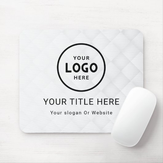 Modern Minimalistisches Firmenlogo Mousepad (Mit Mouse)