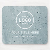 Modern Minimalistisches Firmenlogo Mousepad (Vorne)