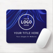 Modern Minimalistisches Firmenlogo Mousepad (Mit Mouse)