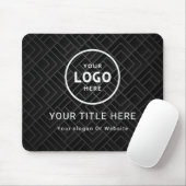 Modern Minimalistisches Firmenlogo Mousepad (Mit Mouse)