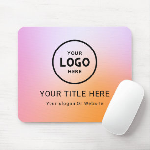 Modern Minimalistisches Firmenlogo Mousepad