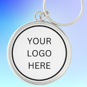 Modern Minimalistisches Logo Schlüsselanhänger