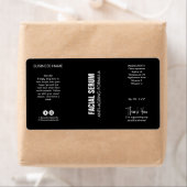 Modern Minimalistisches Schwarzes Dropper-Flaschen (Insitu)