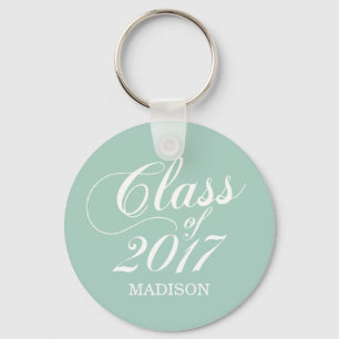 Modern Mint   Graduation Schlüsselanhänger
