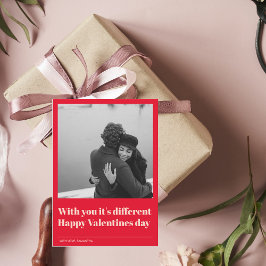 Modern mit dir ist es anders | Valentines Foto