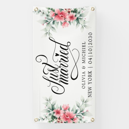 Modern mit Herz-gerade-Auto-Banner Banner (Vertikal)