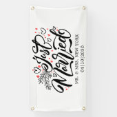 Modern mit Herz-gerade-Auto-Banner Banner (Vertikal)