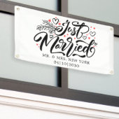 Modern mit Herz-gerade-Auto-Banner Banner (Äußeres Gebäude)
