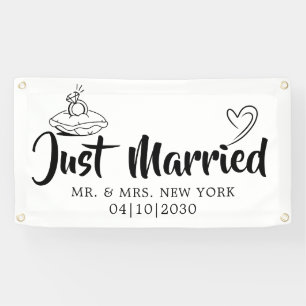 Modern mit Herz-gerade-Auto-Banner Banner