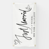 Modern mit Herz-gerade-Auto-Banner Banner (Vertikal)