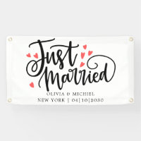 Modern mit Herz-gerade-Auto-Banner