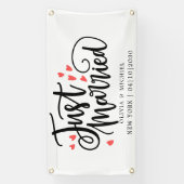 Modern mit Herz-gerade-Auto-Banner Banner (Vertikal)