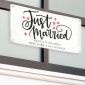 Modern mit Herz-gerade-Auto-Banner Banner (Äußeres Gebäude)