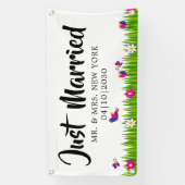 Modern mit Herz-gerade-Auto-Banner Banner (Vertikal)