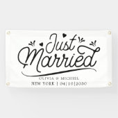 Modern mit Herz-gerade-Auto-Banner Banner (Horizontal)