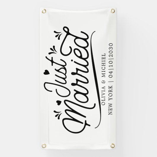 Modern mit Herz-gerade-Auto-Banner Banner (Vertikal)