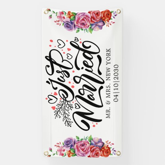 Modern mit Herz-gerade-Auto-Banner Banner (Vertikal)