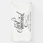 Modern mit Herz-gerade-Auto-Banner Banner (Vertikal)