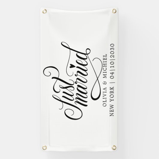 Modern mit Herz-gerade-Auto-Banner Banner (Vertikal)