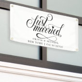 Modern mit Herz-gerade-Auto-Banner Banner (Äußeres Gebäude)