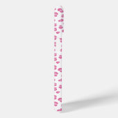 Modern Mit Monogramm rosa Leopard Print Case-Mate iPhone Hülle (Rückseite / Rechts)