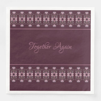 Modern mit Musterakzent Serviette