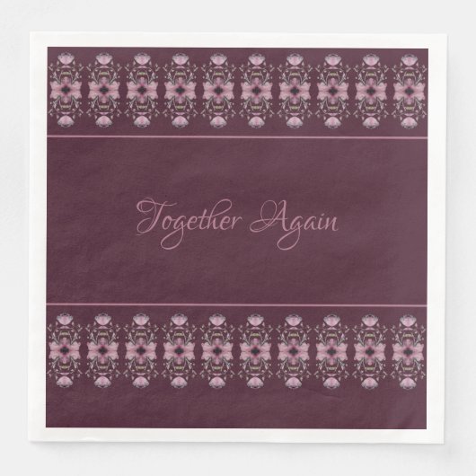 Modern mit Musterakzent Serviette (Vorderseite)