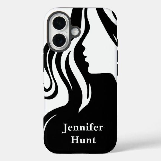 Modern , Mitarbeiter, Schwarz & Weiß Case-Mate iPhone Hülle (Rückseite)