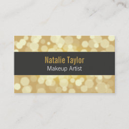 Modern, Mode, Glamour, Imitat-Gold, Visitenkarte