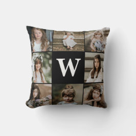 Modern Modern Family 8 Photo Collage Kissen