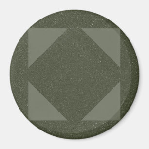 Modern Modern Green Triangle Magnet