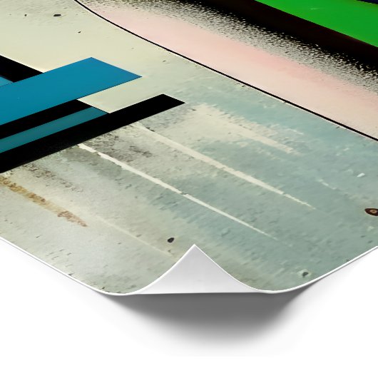 Modern Modern Poster (Ecke)