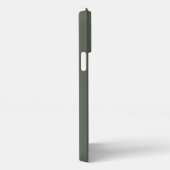 Modern moderner grüner Individuelle Name Geburtsta iPhone Hülle (Rechte Seite)