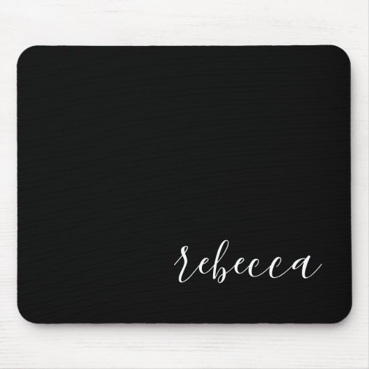 Modern moderner Professi mit einfachen Namen Mouse Mousepad (Vorne)