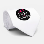 Modern moderner Werbe-Werbe-Maßstab in Weiß Krawatte (Gerollt)