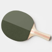 Modern modernes Green Split Ping Pong Paddle - Cus Tischtennis Schläger (Seitenansicht)