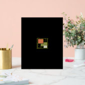 Modern Modular Floor Plan – Minimalist Architectur Acrylschild (Hochzeit)