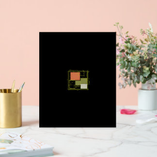 Modern Modular Floor Plan – Minimalist Architectur Acrylschild