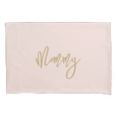 Modern Mommy Daddy Gold Personalisiert Monogram Na Kissenbezug (Vorderseite-Links)