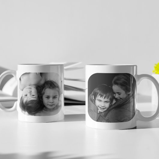 Modern Mommy Foto Collage Kaffeetasse