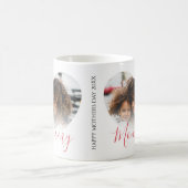 Modern Mommy | Heart Foto Coffee Mug | Kaffeetasse (Mittel)