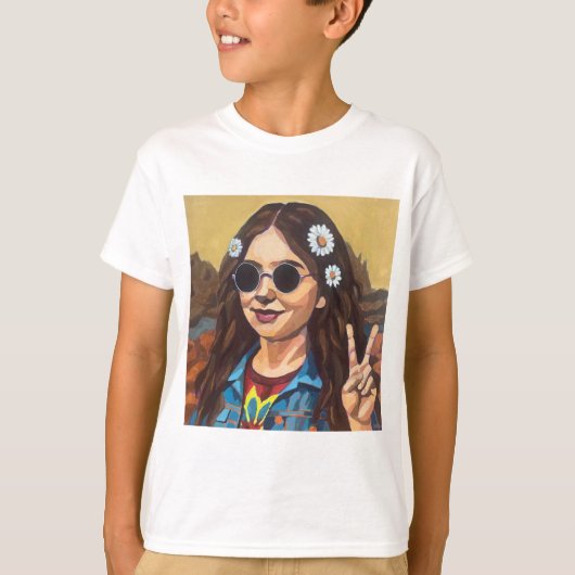 Modern Mona Lisa Painting - da Vinci Inspired T-Shirt (Vorderseite)