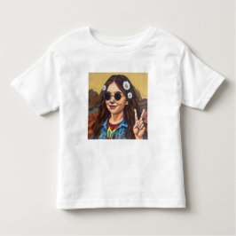 Modern Mona Lisa Painting - Inspired by da Vinci Kleinkind T-shirt